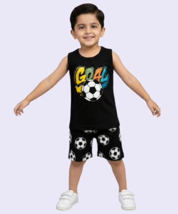 Black Goal Nicker Shirt Pair